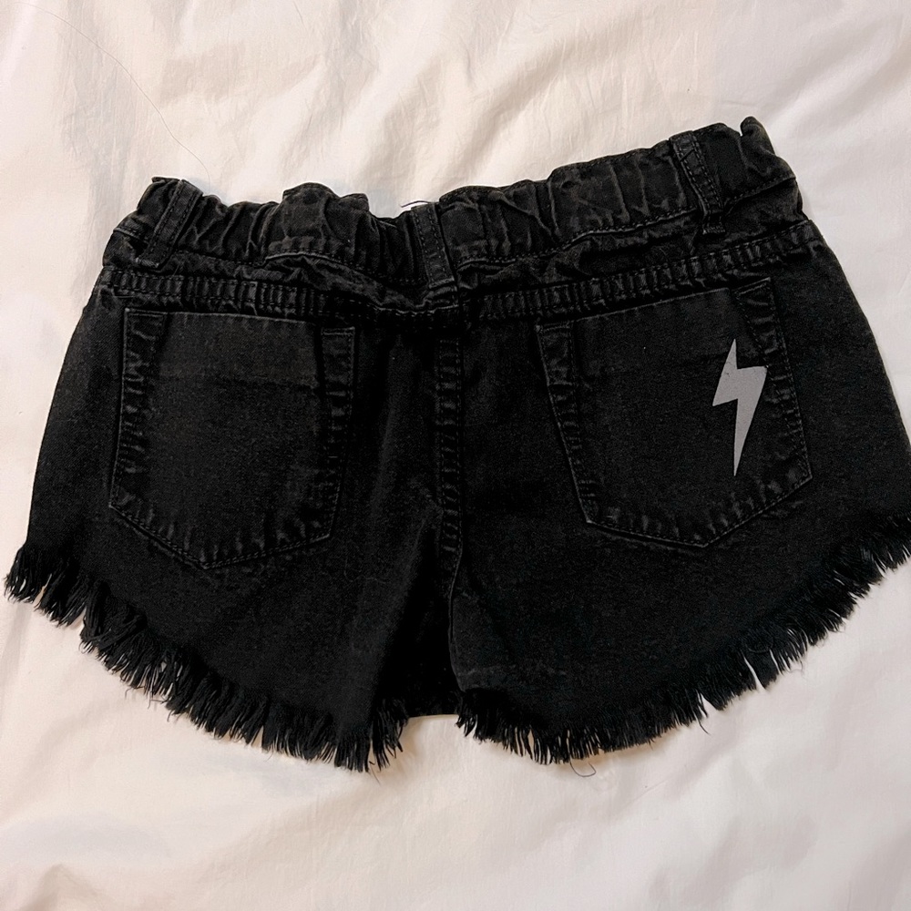 Sabz Wear Boack Denim Shorts